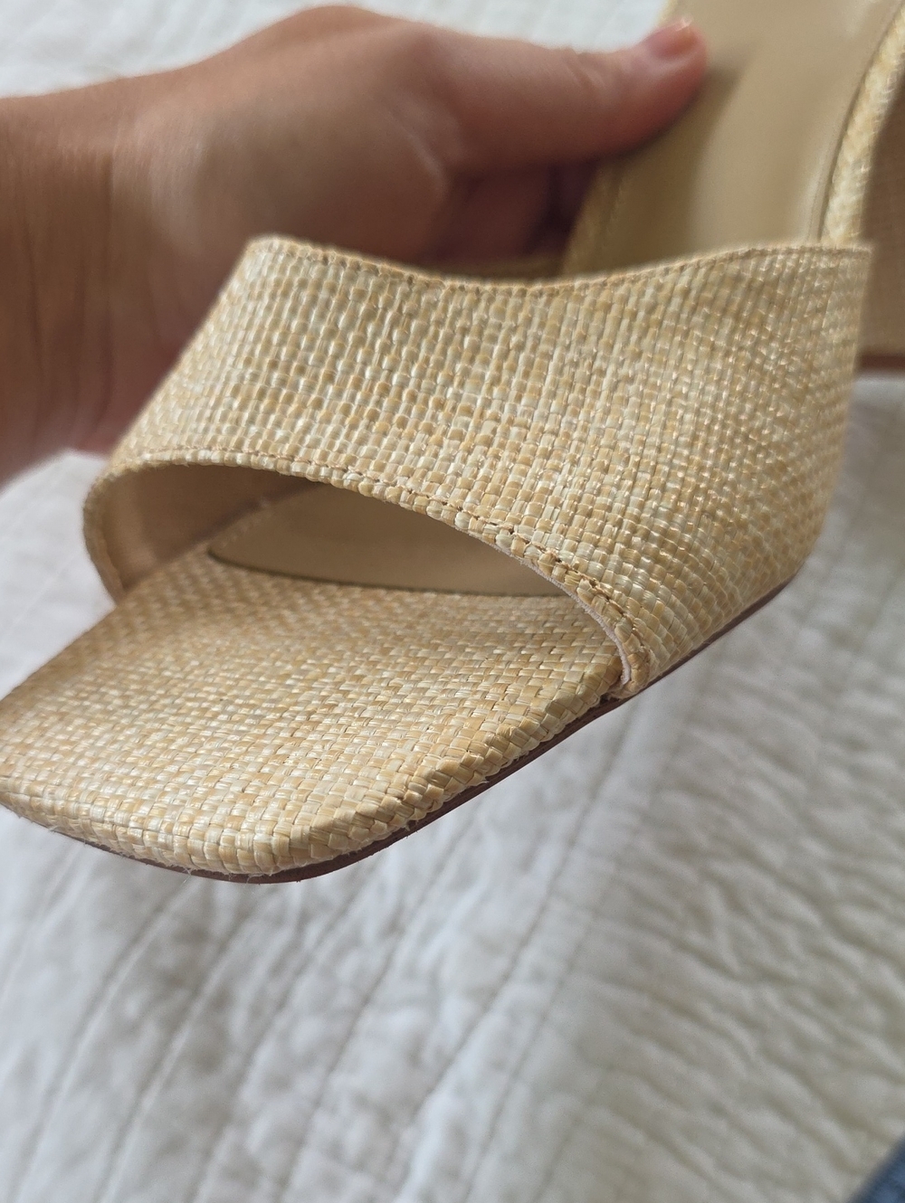 Straw Sandals Size 38 - Picture 2 of 12